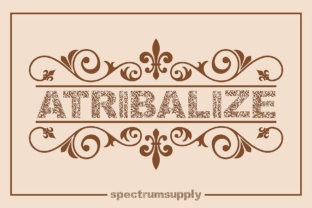 Atribalize: A Bold Display Typeface for Editorial Design