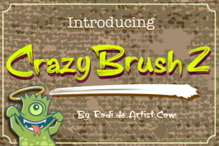 Crazy Brush: The Goofy Display Font for Memorable Branding