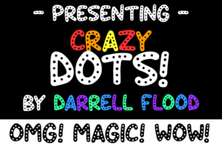 Crazy Dots: A Thick Marker Display Font for Bold Editorial Design