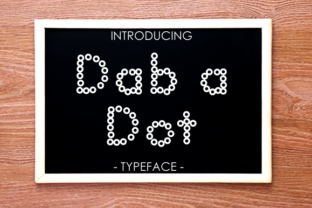 Dab a Dot: The Playful Display Typeface for Modern Websites