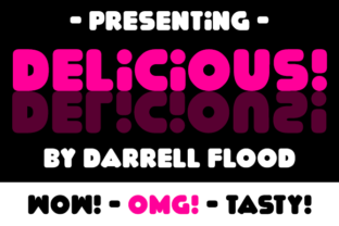 Delicious Font for Upbeat Brand Identity and Fun Design