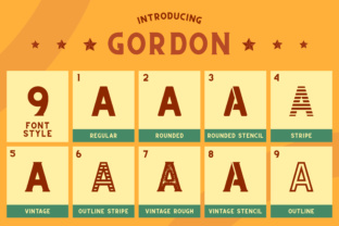 Gordon: A Vivid Display Font for Modern Editorial Design