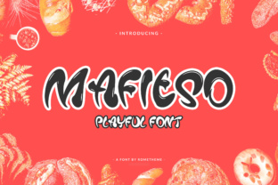 Mafieso: The Playful Display Font for Modern Editorial Design