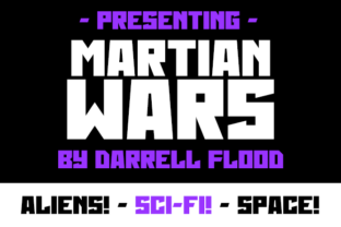 Martian Wars: The Futuristic Font That Transforms Brand Identity