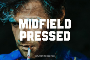 Midfield Pressed: The Bold Typeface for Campaigns That Demand Attention