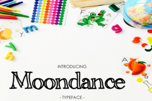 Moondance: A Rustic Display Typeface for Editorial Design