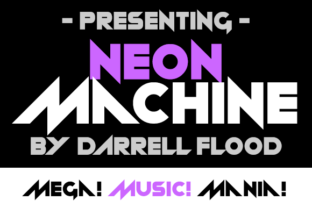 Neon Machine: The Futuristic Display Font for Modern Web Design