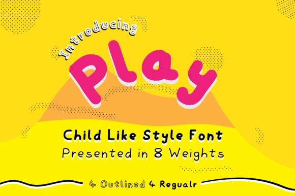 Play: The Handwritten Display Font for Friendly Campaigns