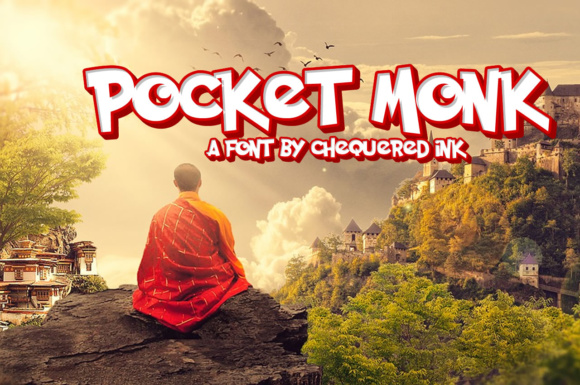 Pocket Monk: A Premium Display Font for Modern Web Design