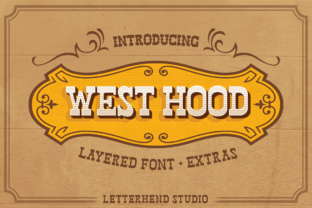 West Hood: The Classic Wild West Style Font for Bold Editorial Design