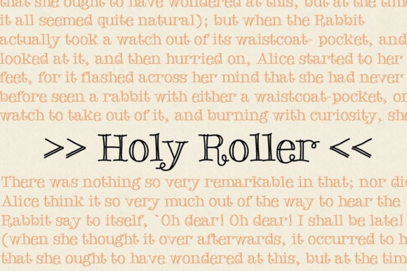 Why Holy Roller is the Perfect Display Font for Editorial Design
